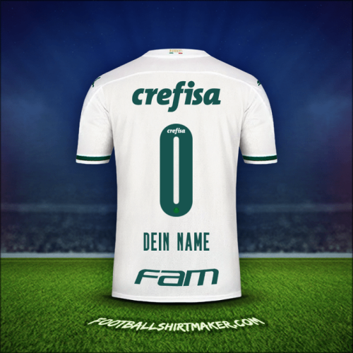 Trikot Palmeiras 2020 Auswärts -  dein name - 0