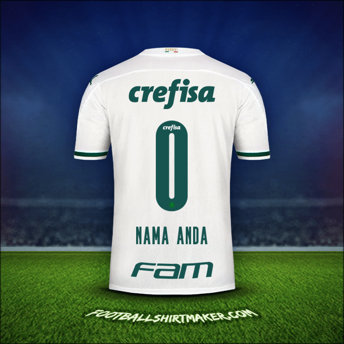 Jersey Palmeiras 2020 Alternatif -  nama anda - 0