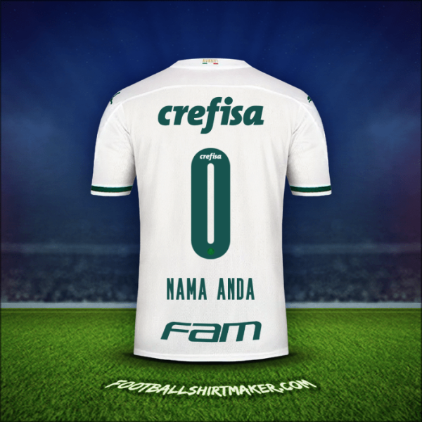 Jersey Palmeiras 2020 Alternatif -  nama anda - 0