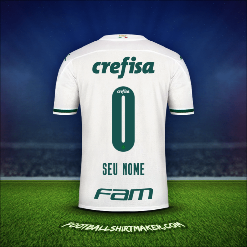 Camisa Palmeiras 2020 Alternativa -  seu nome - 0