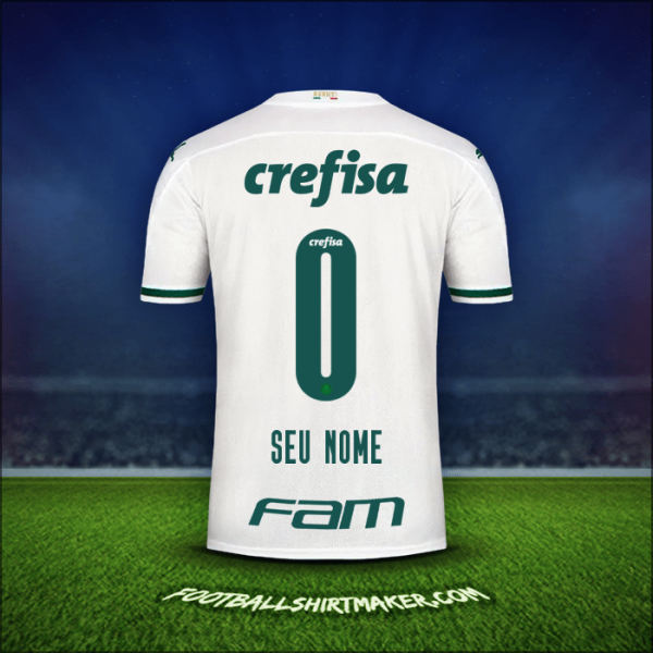 Camisa Palmeiras 2020 Alternativa -  seu nome - 0