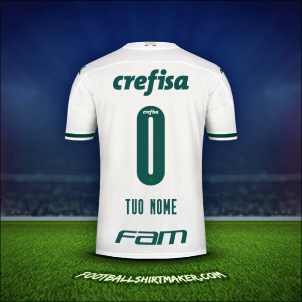 Maglia Palmeiras 2020 Seconda -  tuo nome - 0