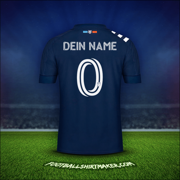 Trikot New York City FC 2020 Auswärts -  dein name - 0