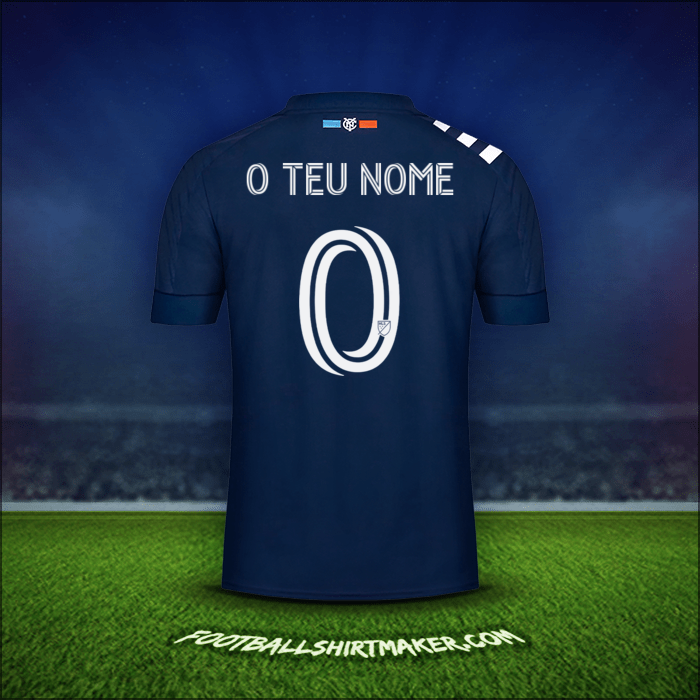 Camisola New York City FC 2020 Alternativa -  o teu nome - 0