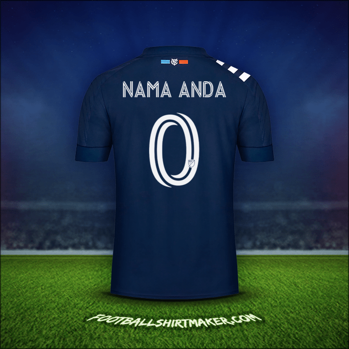 Jersey New York City FC 2020 Alternatif -  nama anda - 0