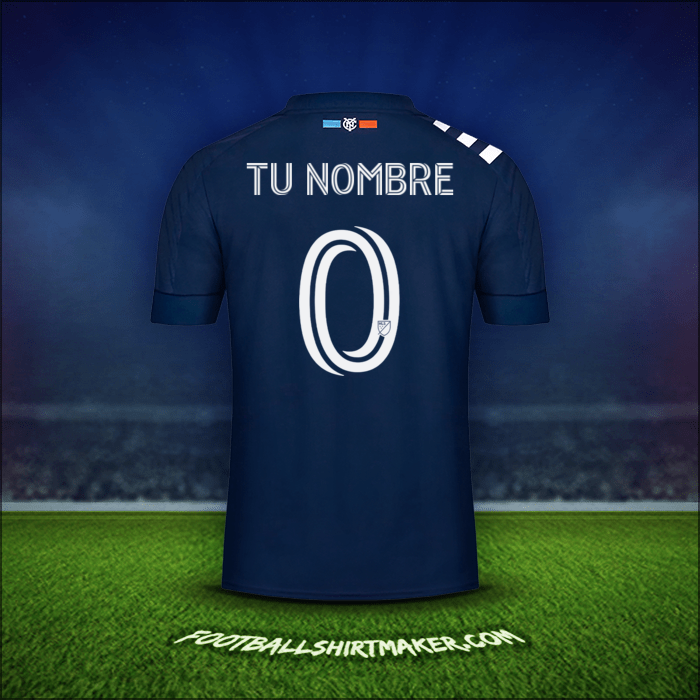 Jersey New York City FC 2020 Visita -  tu nombre - 0
