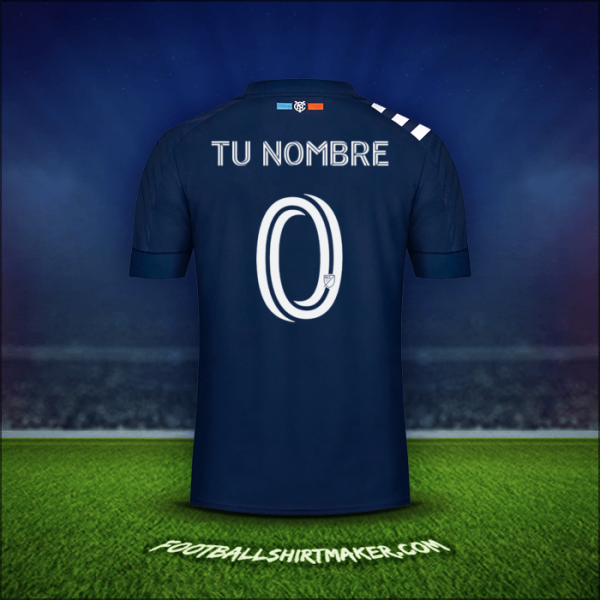 Jersey New York City FC 2020 Visita -  tu nombre - 0
