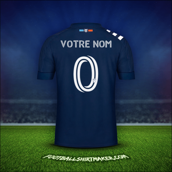Maillot New York City FC 2020 Extérieur -  votre nom - 0