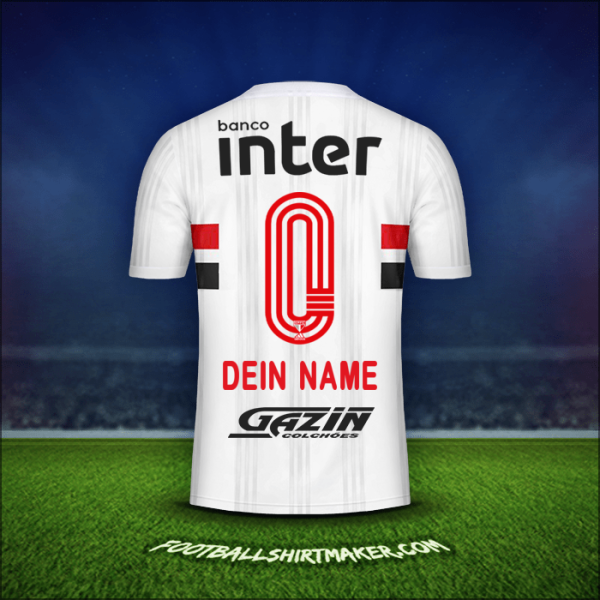 Trikot Sao Paulo FC 2020/21 -  dein name - 0