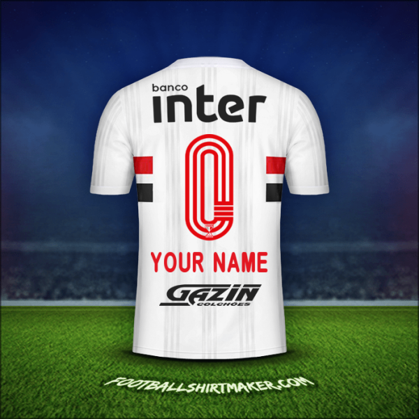 Jersey Sao Paulo FC 2020/21 -  your name - 0