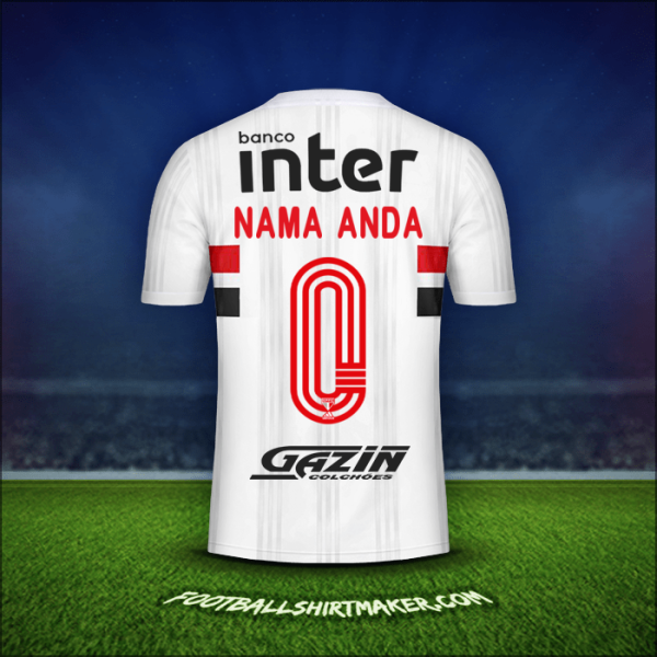 Jersey Sao Paulo FC Libertadores 2020 -  nama anda - 0