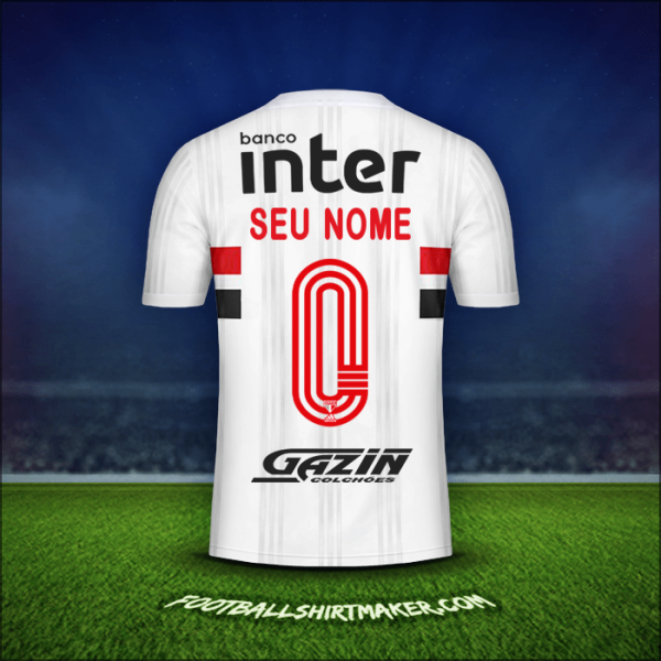 Camisa Sao Paulo FC Libertadores 2020 -  seu nome - 0