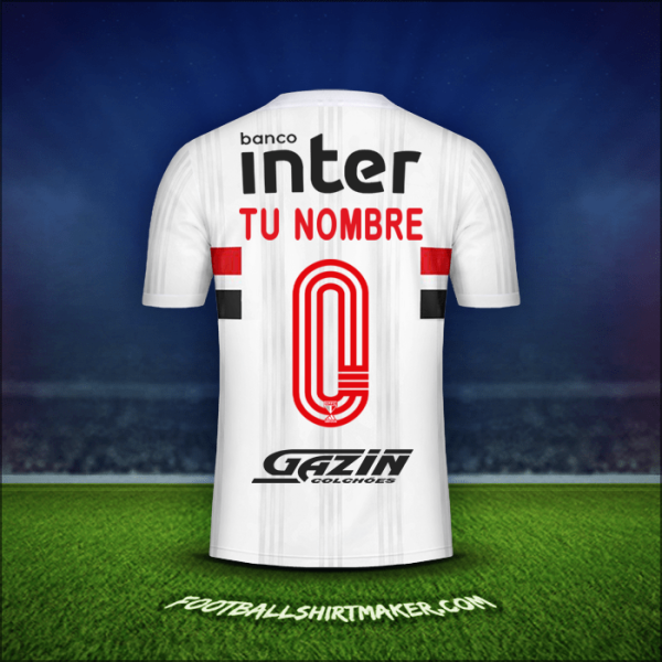 Jersey Sao Paulo FC Libertadores 2020 -  tu nombre - 0