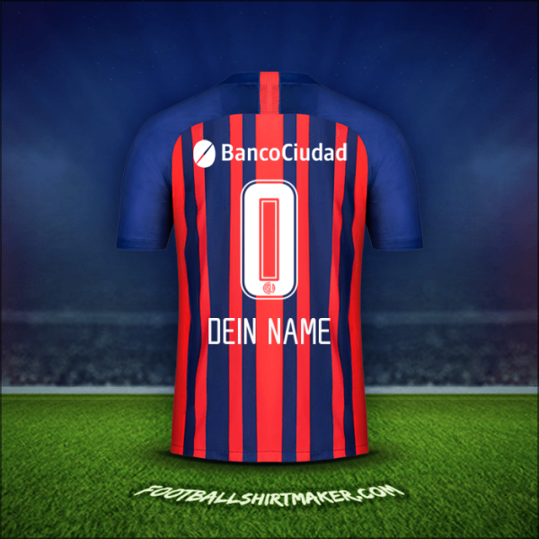 Trikot San Lorenzo 2020 -  dein name - 0