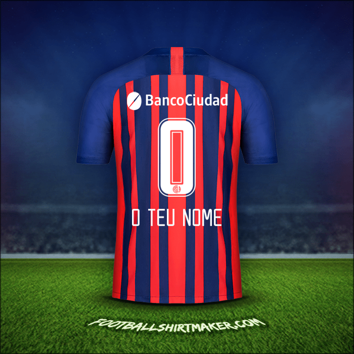 Camisola San Lorenzo 2020 -  o teu nome - 0