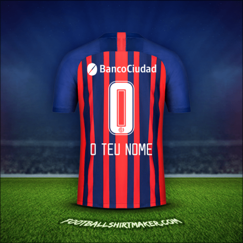 Camisola San Lorenzo 2020 -  o teu nome - 0