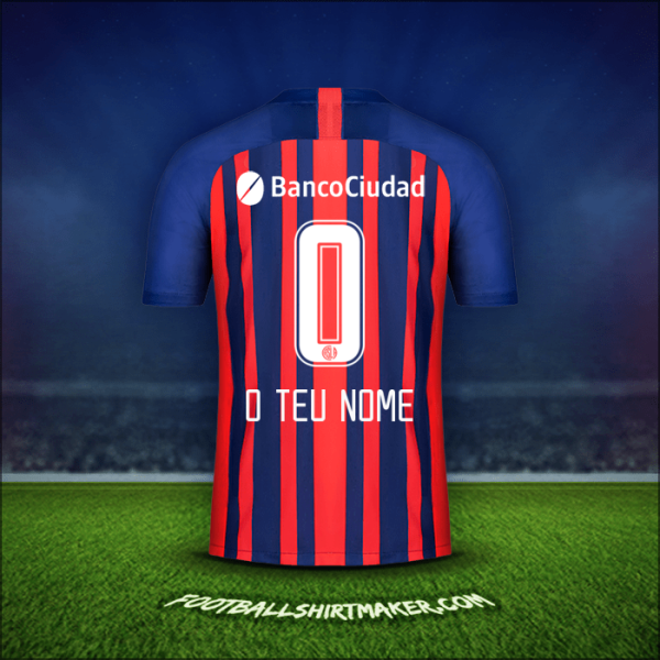 Camisola San Lorenzo 2020 -  o teu nome - 0