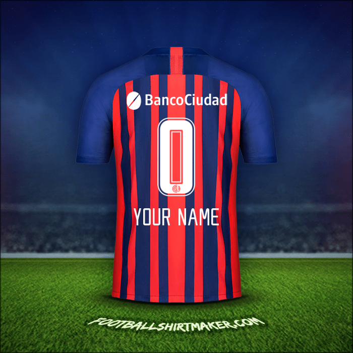Jersey San Lorenzo 2020 -  your name - 0