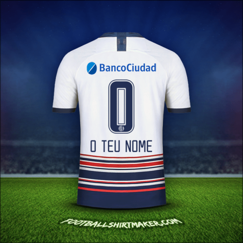 Camisola San Lorenzo 2020 Alternativa -  o teu nome - 0