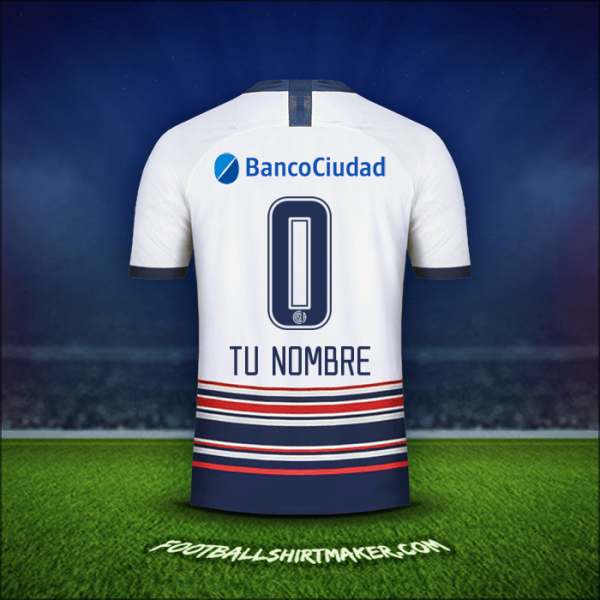 Camiseta San Lorenzo 2020 Visita -  tu nombre - 0
