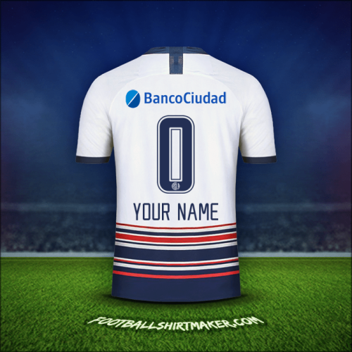 Jersey San Lorenzo 2020 Away -  your name - 0