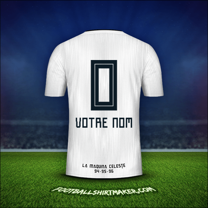 Maillot Sporting Cristal 2019 Extérieur -  votre nom - 0