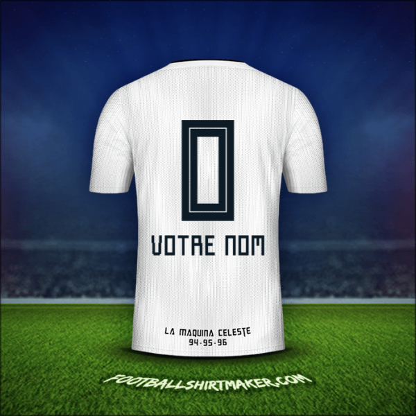 Maillot Sporting Cristal 2019 Extérieur -  votre nom - 0