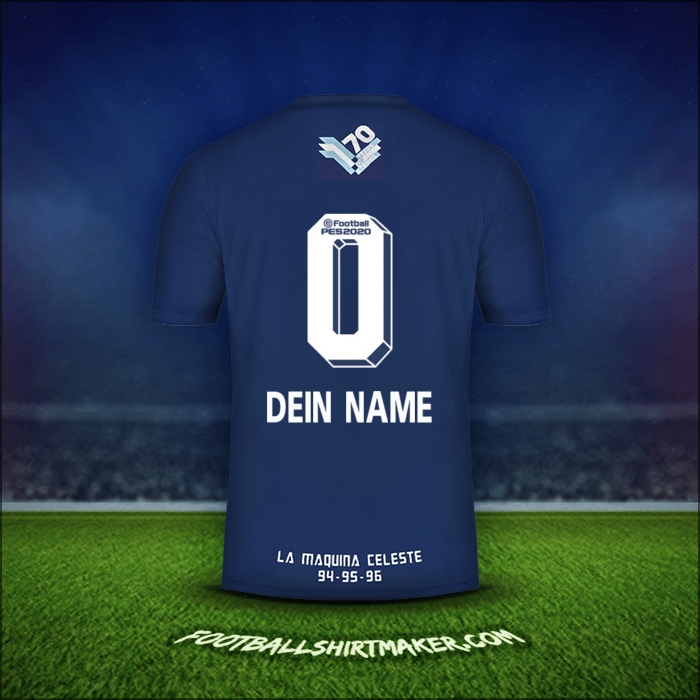 Trikot Sporting Cristal Adidas 70 Jahre -  dein name - 0