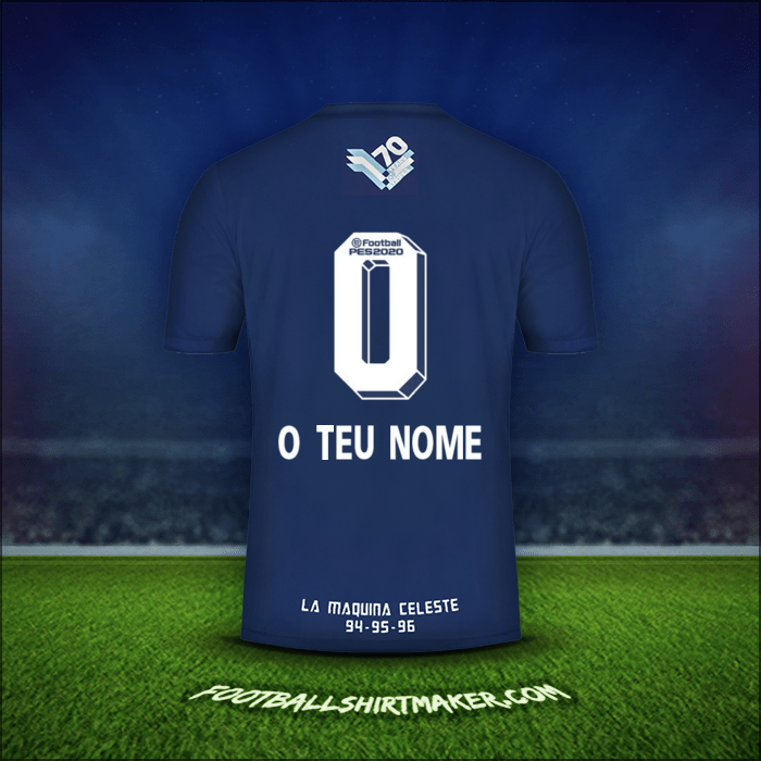 Camisola Sporting Cristal Adidas 70 Anos -  o teu nome - 0