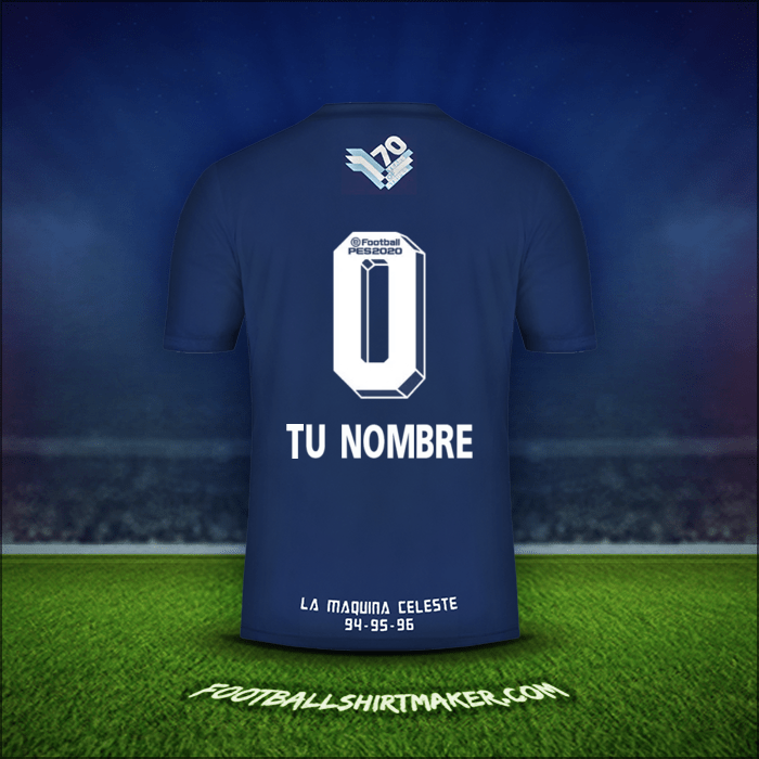 Jersey Sporting Cristal Adidas 70 Años -  tu nombre - 0