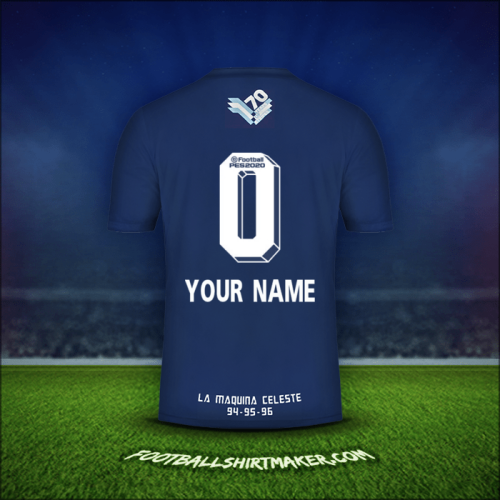 Shirt Sporting Cristal Adidas 70 Years -  your name - 0