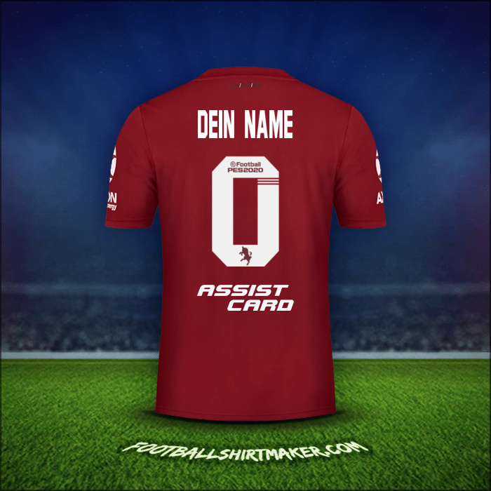 Trikot River Plate 2019/20 Auswärts -  dein name - 0