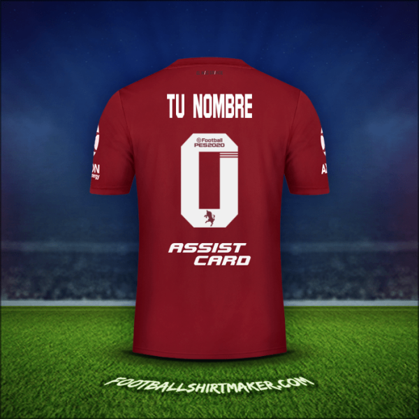 Jersey River Plate 2019/20 Visita -  tu nombre - 0