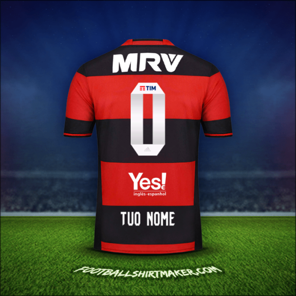 Maglia Flamengo 2016/17 -  tuo nome - 0