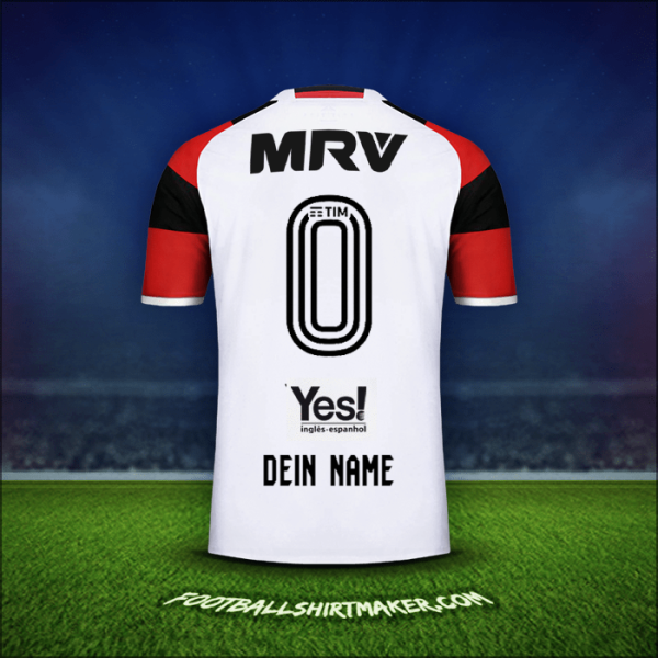 Trikot Flamengo 2016/17 Auswärts -  dein name - 0