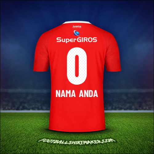 Jersey America de Cali 2019/20 -  nama anda - 0