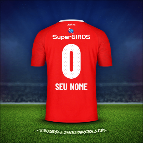 Camisa America de Cali 2019/20 -  seu nome - 0