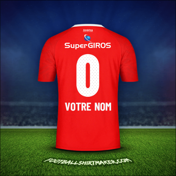 Maillot America de Cali 2019/20 -  votre nom - 0