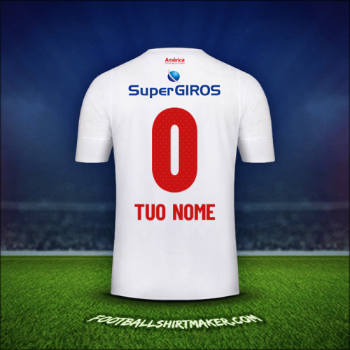Maglia America de Cali 2019/20 Seconda -  tuo nome - 0