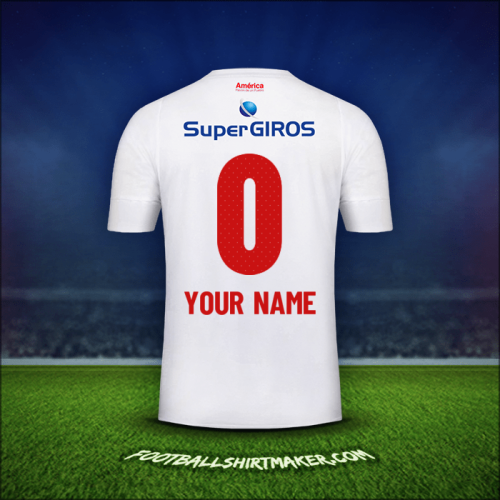 Shirt America de Cali 2019/20 Away -  your name - 0