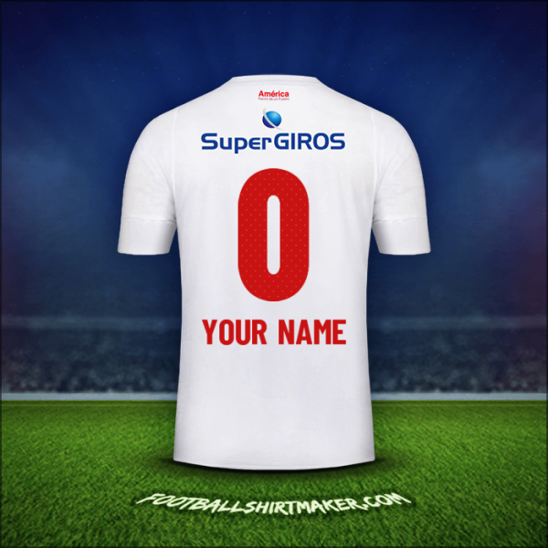 Shirt America de Cali 2019/20 Away -  your name - 0