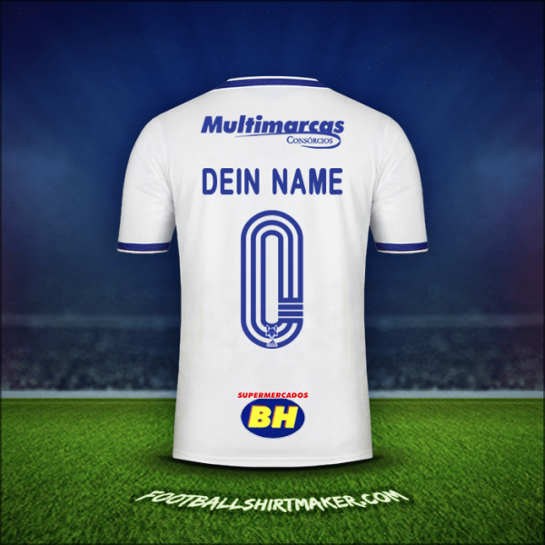 Trikot Cruzeiro 2020 Auswärts -  dein name - 0