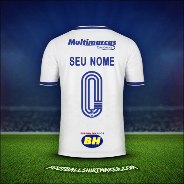 Camisa Cruzeiro 2020 Alternativa -  seu nome - 0