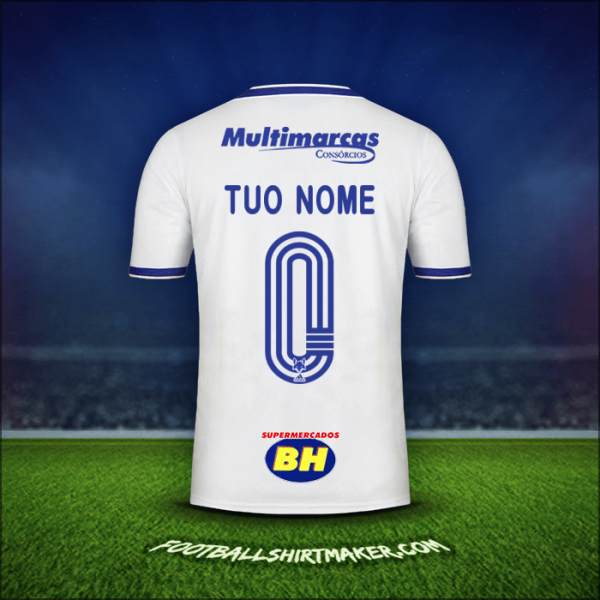 Maglia Cruzeiro 2020 Seconda -  tuo nome - 0