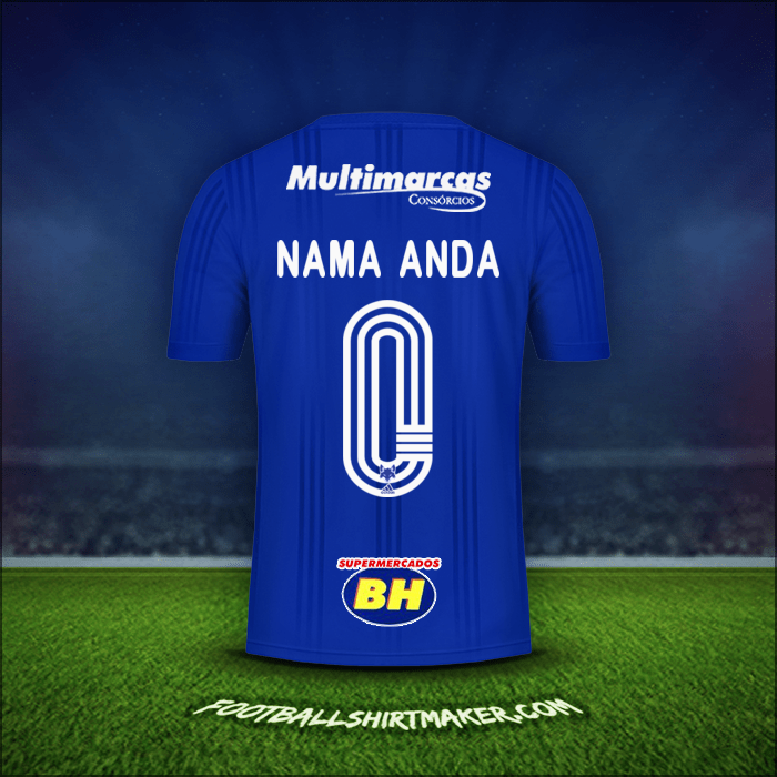 Jersey Cruzeiro 2020 -  nama anda - 0