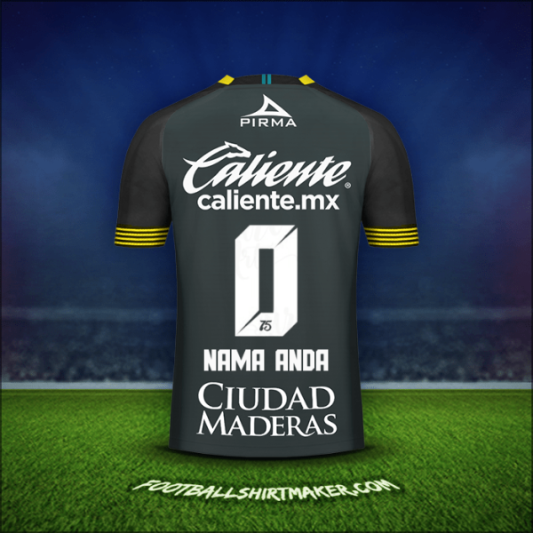 Jersey Club León 2020 Ketiga -  nama anda - 0