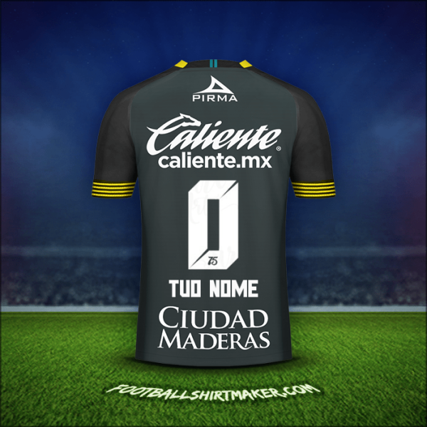 Maglia Club León 2020 Terza -  tuo nome - 0