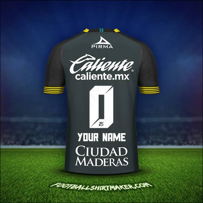 Shirt Club León 2020 Third -  your name - 0