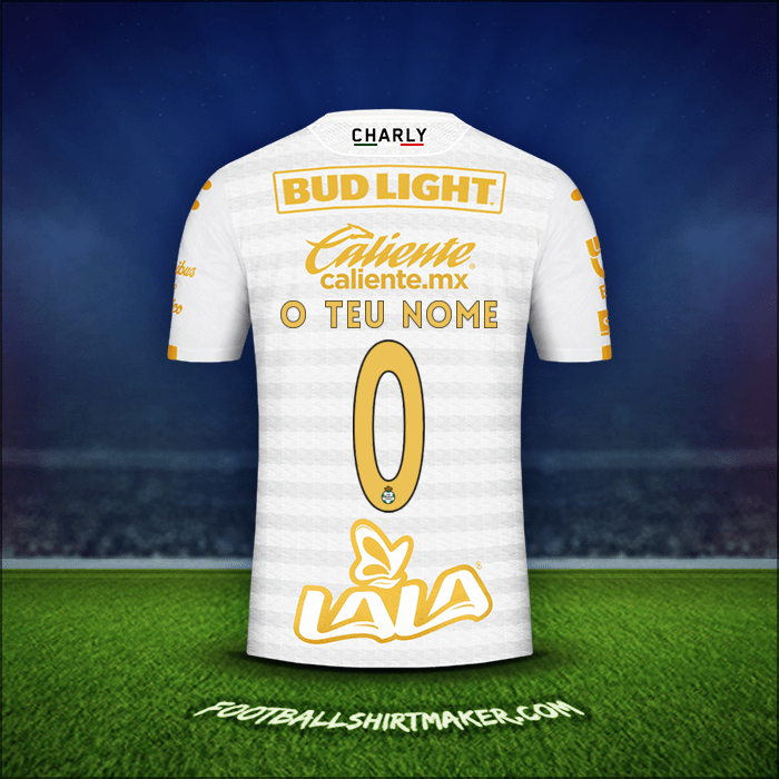 Camisola Santos Laguna 2019/20 Terceira -  o teu nome - 0