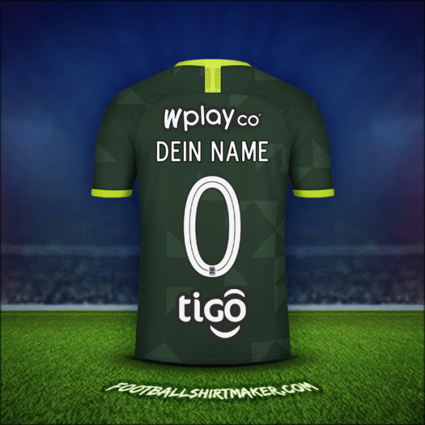 Trikot Atletico Nacional 2020 Auswärts -  dein name - 0